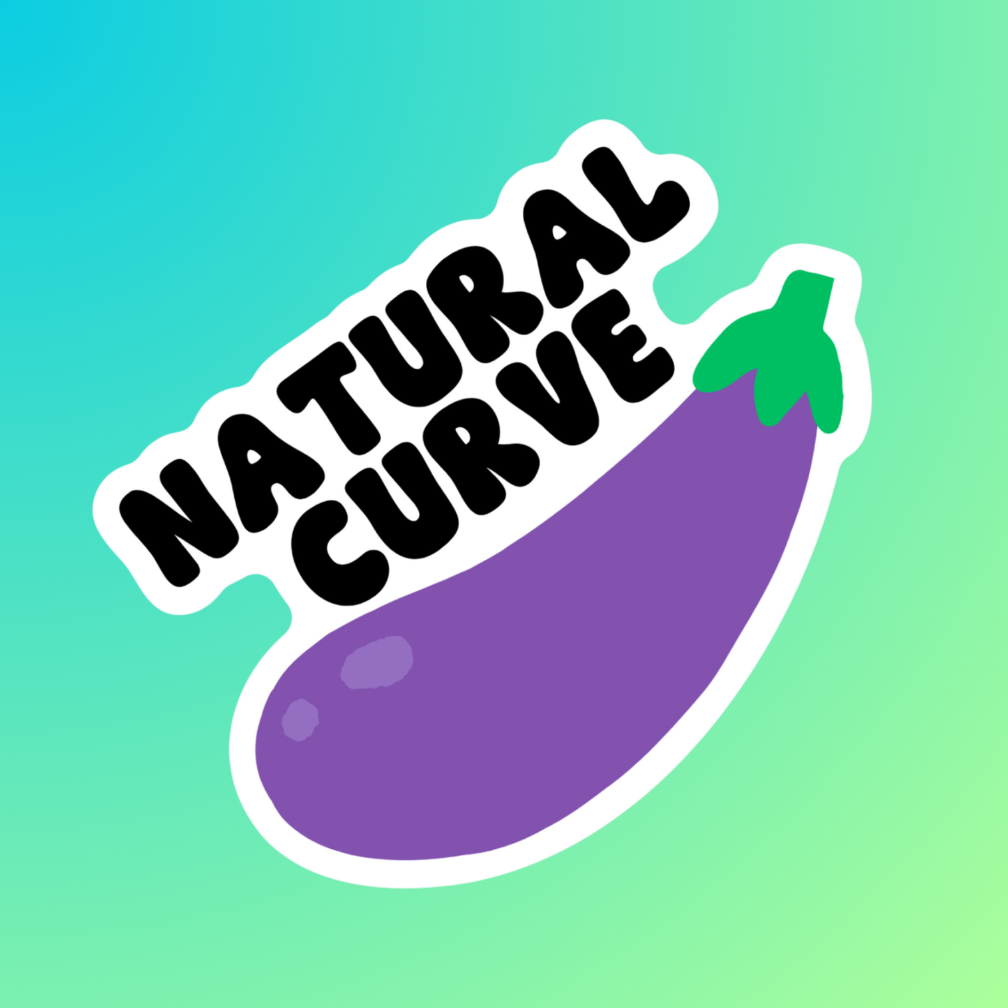 NATURAL CURVE - STICKER