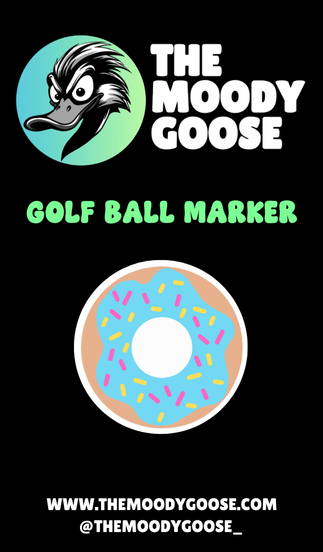 BLUE DONUT - BALL MARKER