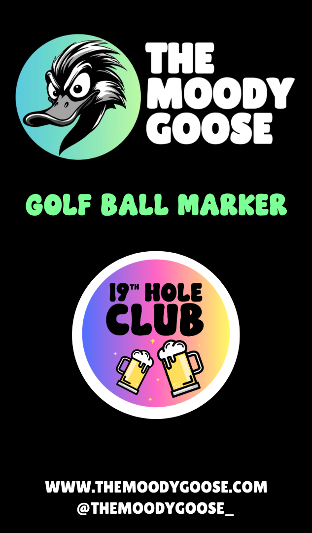 19TH HOLE CLUB (PINK) - BALL MARKER